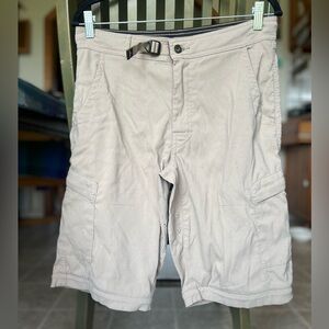 PrAna cargo shorts. Size 34L